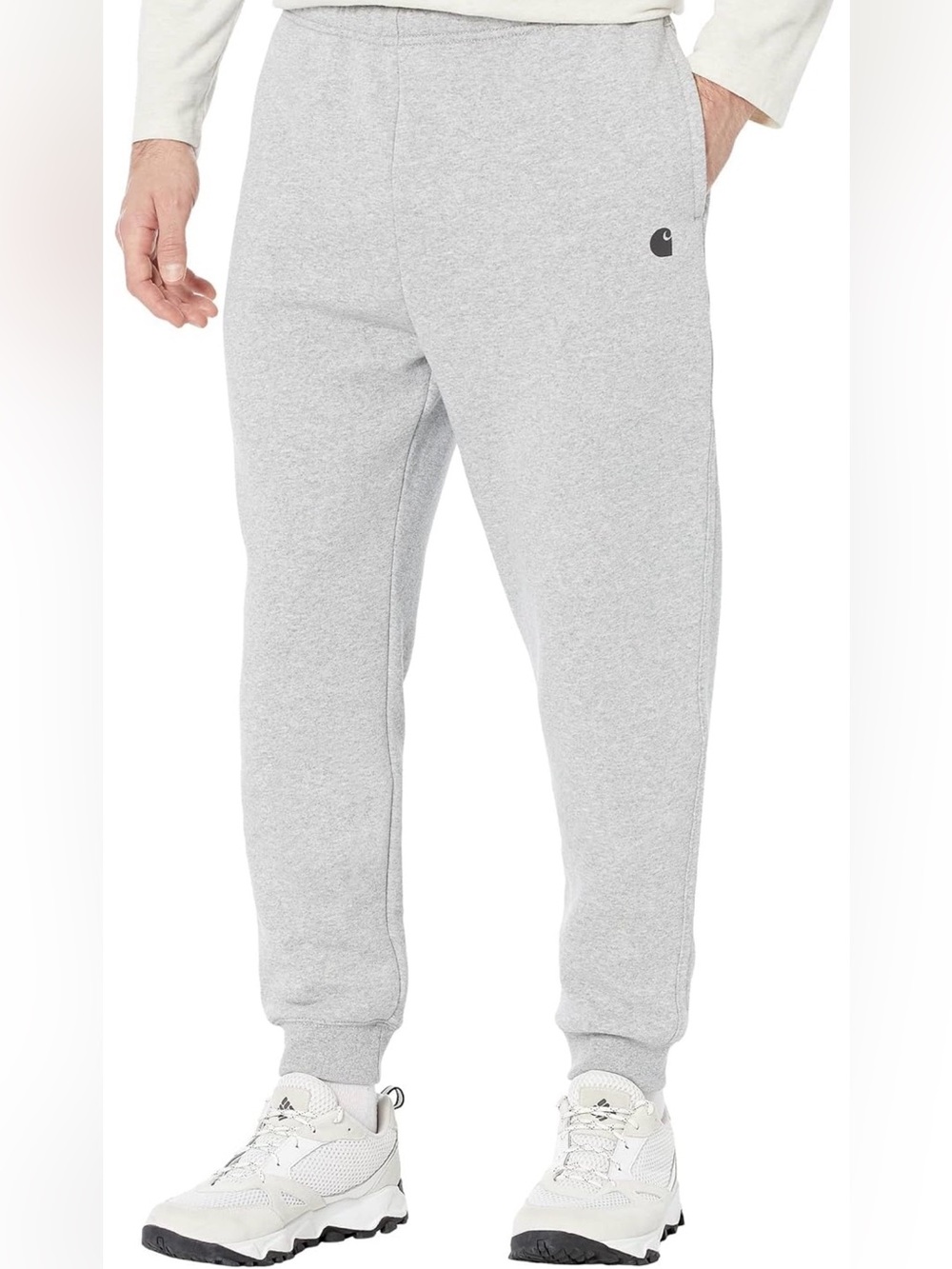 Carhartt Men's Loose Marquette Sweatpants Heather Grey